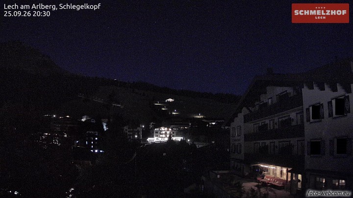 Archiv Foto Webcam Lech: Hotel Schmelzhof