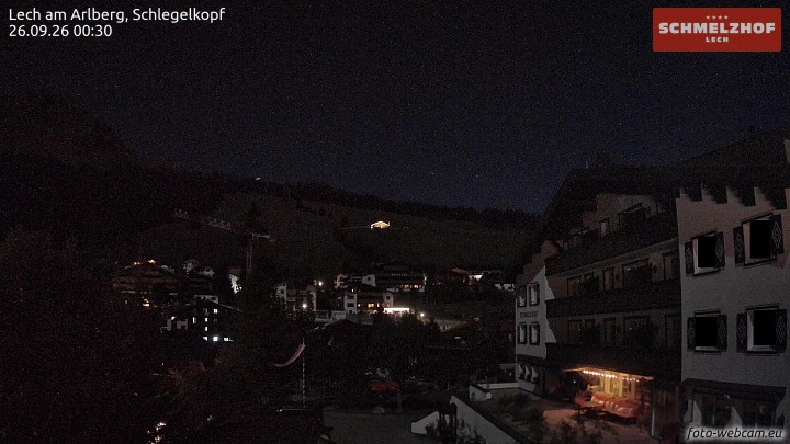 Archiv Foto Webcam Lech: Hotel Schmelzhof