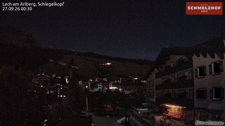Archiv Foto Webcam Lech: Hotel Schmelzhof