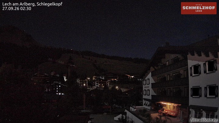 Archiv Foto Webcam Lech: Hotel Schmelzhof