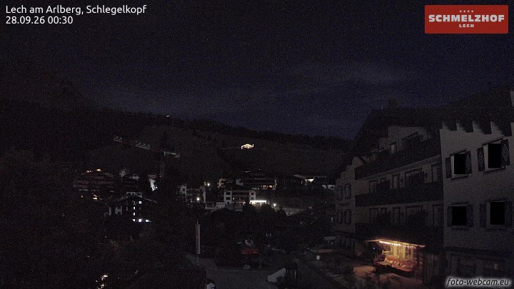 Archiv Foto Webcam Lech: Hotel Schmelzhof