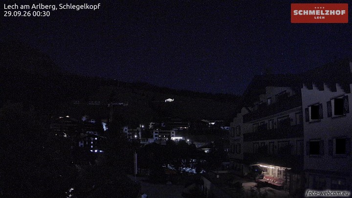 Archiv Foto Webcam Lech: Hotel Schmelzhof