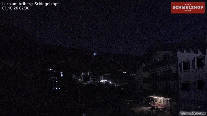 Archiv Foto Webcam Lech: Hotel Schmelzhof