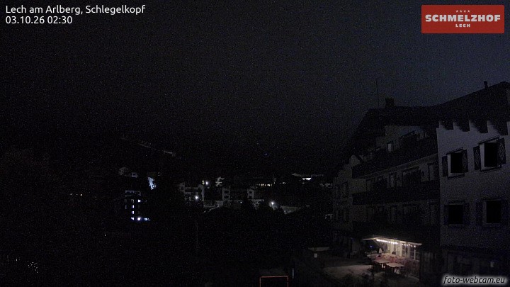 Archiv Foto Webcam Lech: Hotel Schmelzhof