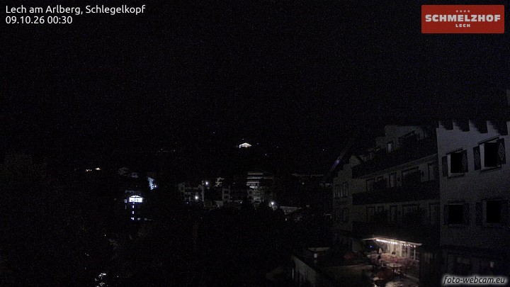Archived image Webcam Hotel Schmelzhof (Lech)