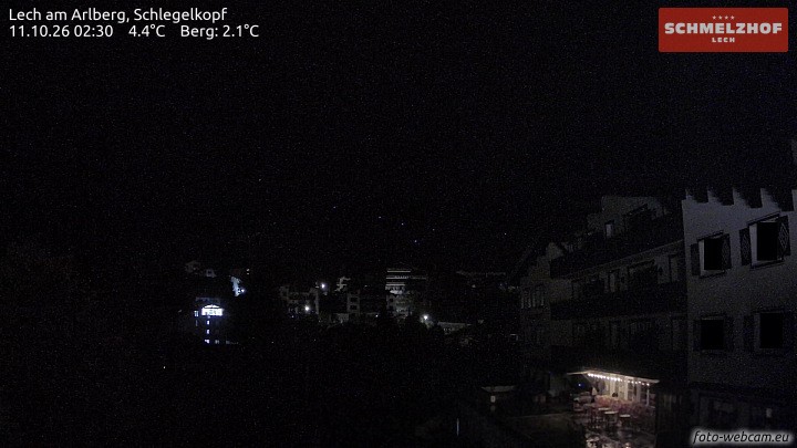 Archiv Foto Webcam Lech: Hotel Schmelzhof