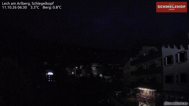 Archiv Foto Webcam Lech: Hotel Schmelzhof