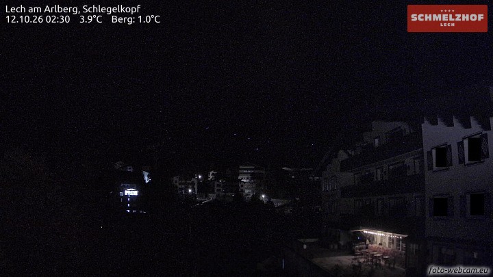 Archiv Foto Webcam Lech: Hotel Schmelzhof