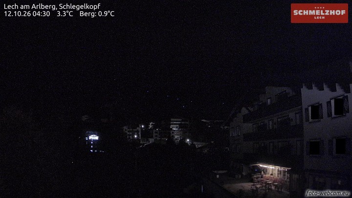 Archiv Foto Webcam Lech: Hotel Schmelzhof