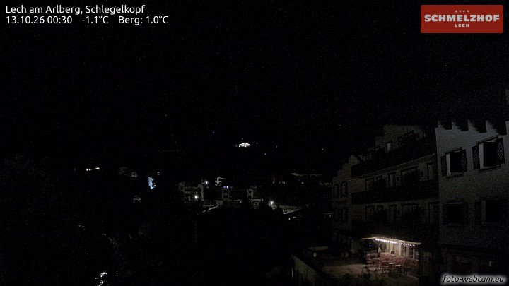 Archiv Foto Webcam Lech: Hotel Schmelzhof