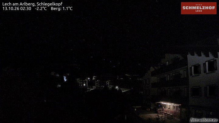 Archiv Foto Webcam Lech: Hotel Schmelzhof