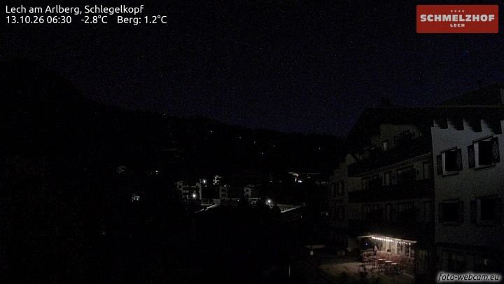 Archiv Foto Webcam Lech: Hotel Schmelzhof