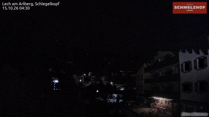 Archiv Foto Webcam Lech: Hotel Schmelzhof