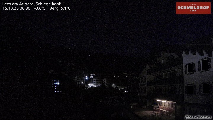 Archiv Foto Webcam Lech: Hotel Schmelzhof