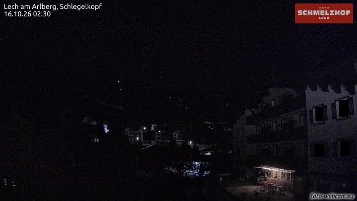 Archiv Foto Webcam Lech: Hotel Schmelzhof