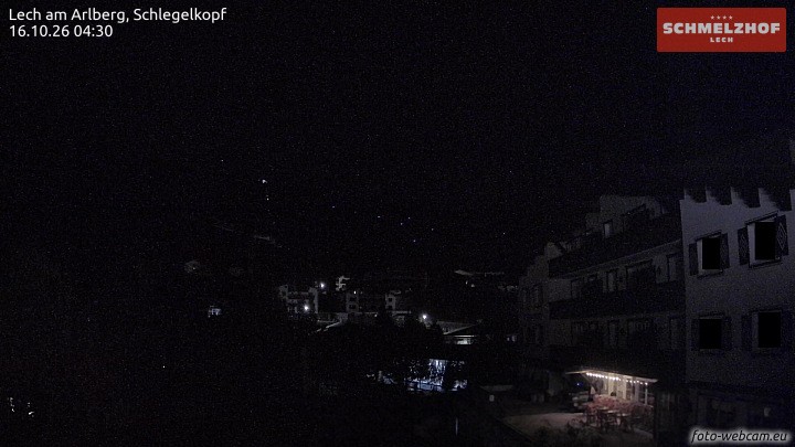 Archiv Foto Webcam Lech: Hotel Schmelzhof