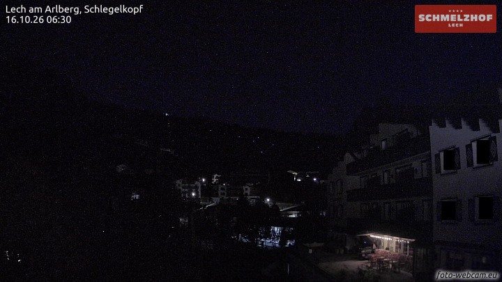 Archiv Foto Webcam Lech: Hotel Schmelzhof