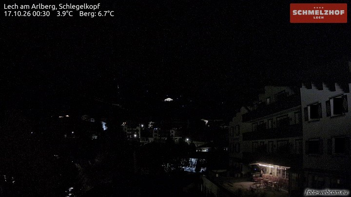 Archiv Foto Webcam Lech: Hotel Schmelzhof