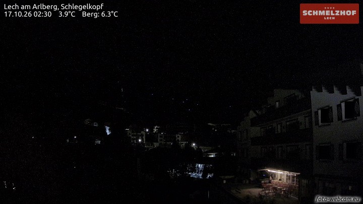 Archiv Foto Webcam Lech: Hotel Schmelzhof