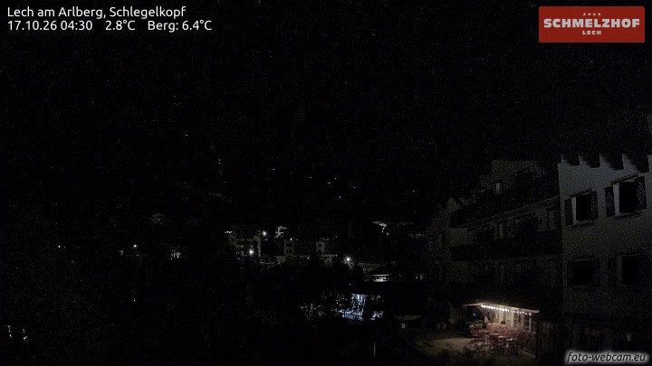 Archiv Foto Webcam Lech: Hotel Schmelzhof