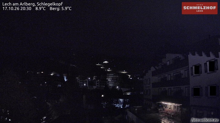 Archiv Foto Webcam Lech: Hotel Schmelzhof
