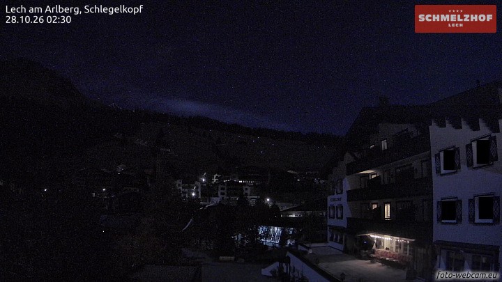 Archiv Foto Webcam Lech: Hotel Schmelzhof