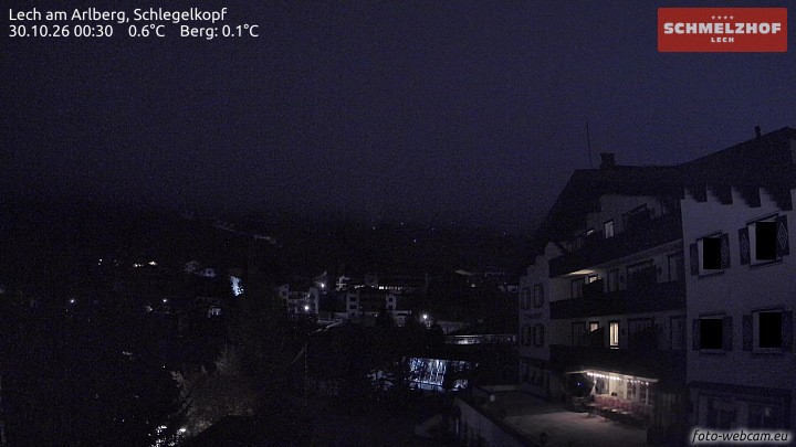 Archiv Foto Webcam Lech: Hotel Schmelzhof