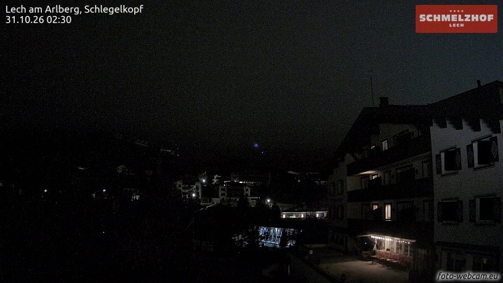 Archiv Foto Webcam Lech: Hotel Schmelzhof