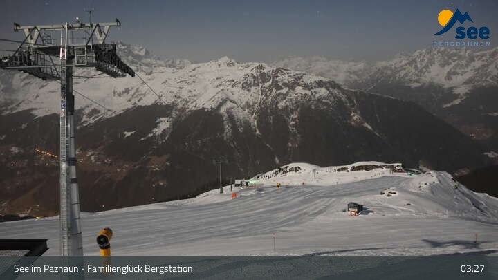 Archived image Webcam See Resort - Familienglück top station