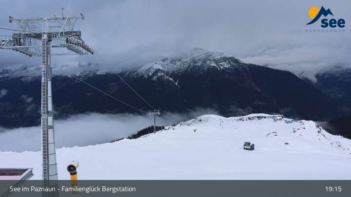Archiv Foto Webcam See im Paznaun - Familienglück Bergstation