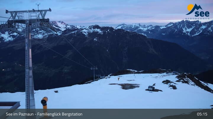Archived image Webcam See Resort - Familienglück top station