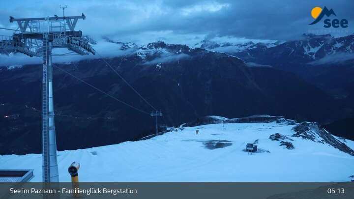 Archiv Foto Webcam See im Paznaun - Familienglück Bergstation