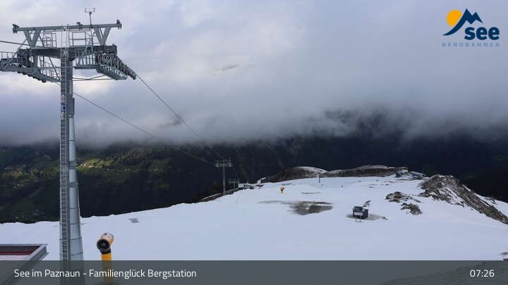 Archiv Foto Webcam See im Paznaun - Familienglück Bergstation
