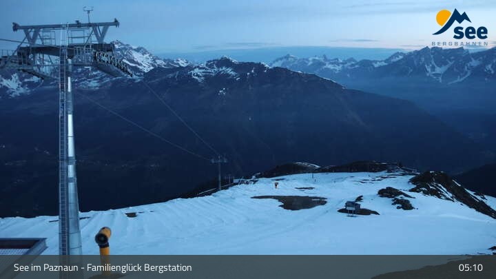 Archiv Foto Webcam See im Paznaun - Familienglück Bergstation