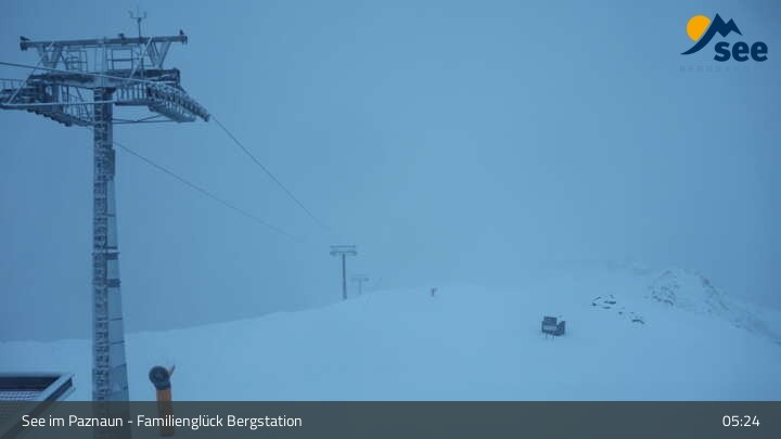 Archived image Webcam See Resort - Familienglück top station