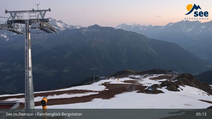 Archived image Webcam See Resort - Familienglück top station