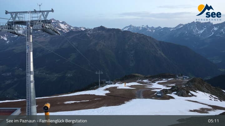 Archiv Foto Webcam See im Paznaun - Familienglück Bergstation