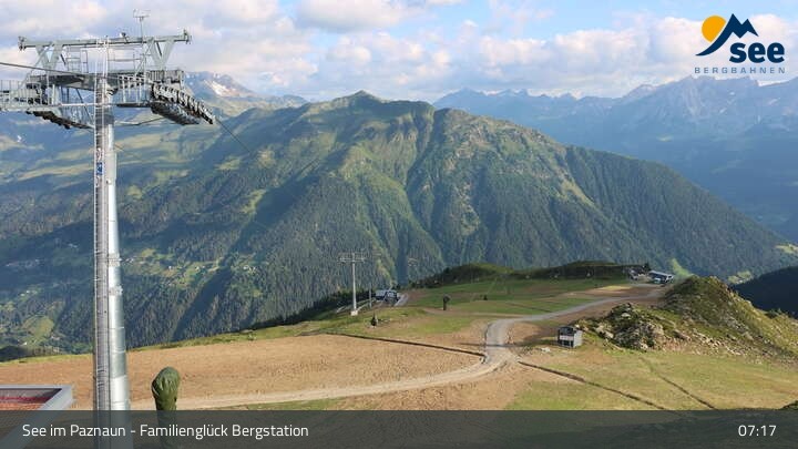 Archiv Foto Webcam See im Paznaun - Familienglück Bergstation