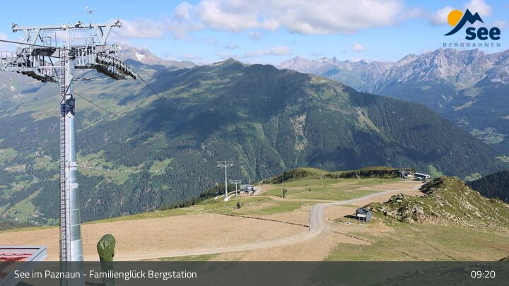Archiv Foto Webcam See im Paznaun - Familienglück Bergstation