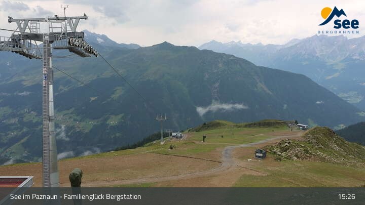 Archiv Foto Webcam See im Paznaun - Familienglück Bergstation