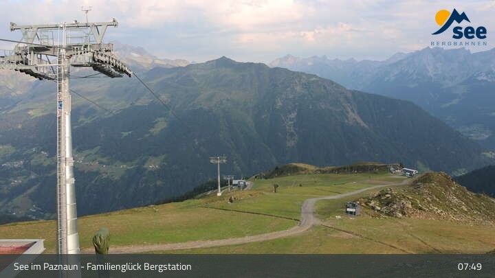 Archiv Foto Webcam See im Paznaun - Familienglück Bergstation