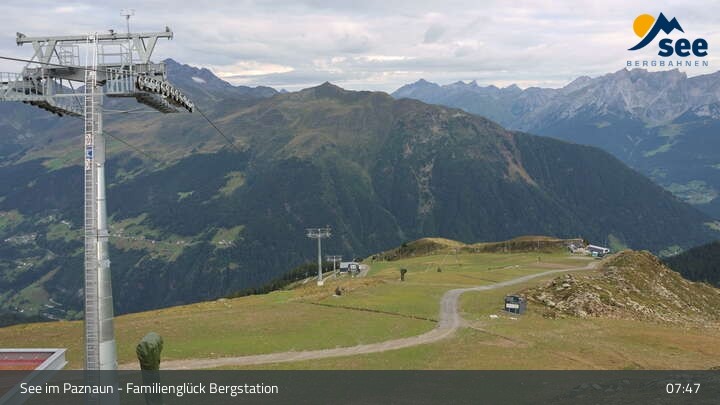 Archiv Foto Webcam See im Paznaun - Familienglück Bergstation