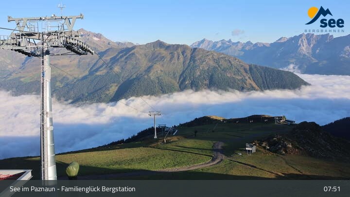 Archived image Webcam See Resort - Familienglück top station