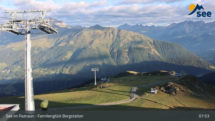 Archiv Foto Webcam See im Paznaun - Familienglück Bergstation