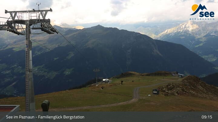 Archiv Foto Webcam See im Paznaun - Familienglück Bergstation