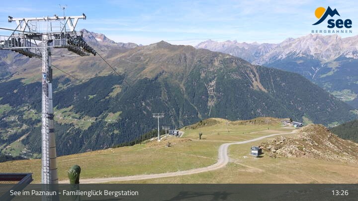 Archiv Foto Webcam See im Paznaun - Familienglück Bergstation