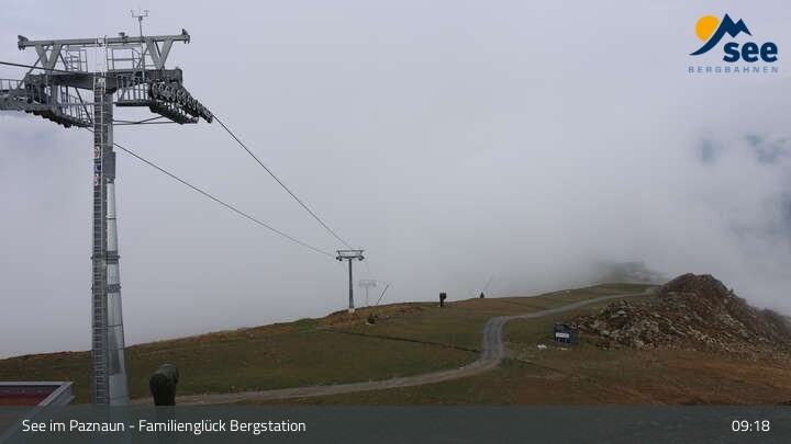 Archiv Foto Webcam See im Paznaun - Familienglück Bergstation