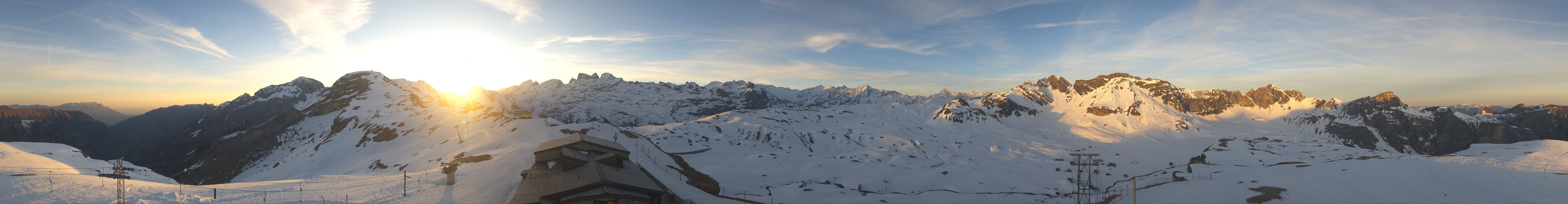 Archived image Webcam Melchsee-Frutt Sportbahnen Panorama Bonistock