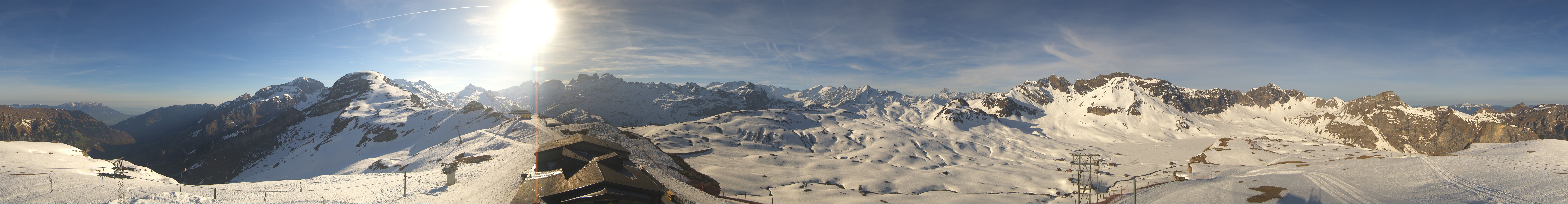 Archived image Webcam Melchsee-Frutt Sportbahnen Panorama Bonistock
