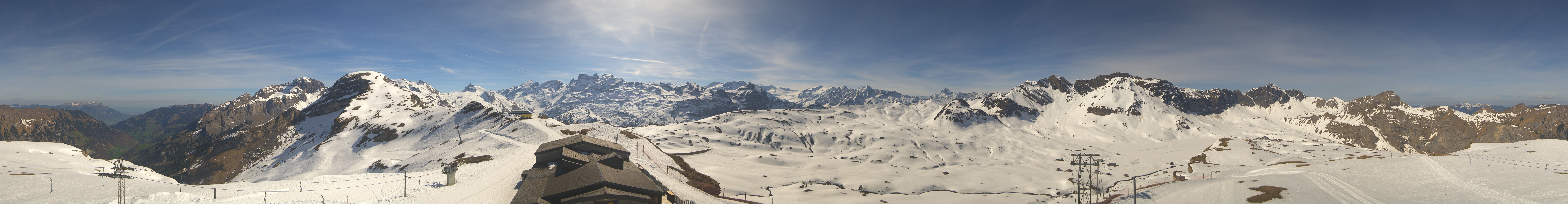 Archived image Webcam Melchsee-Frutt Sportbahnen Panorama Bonistock